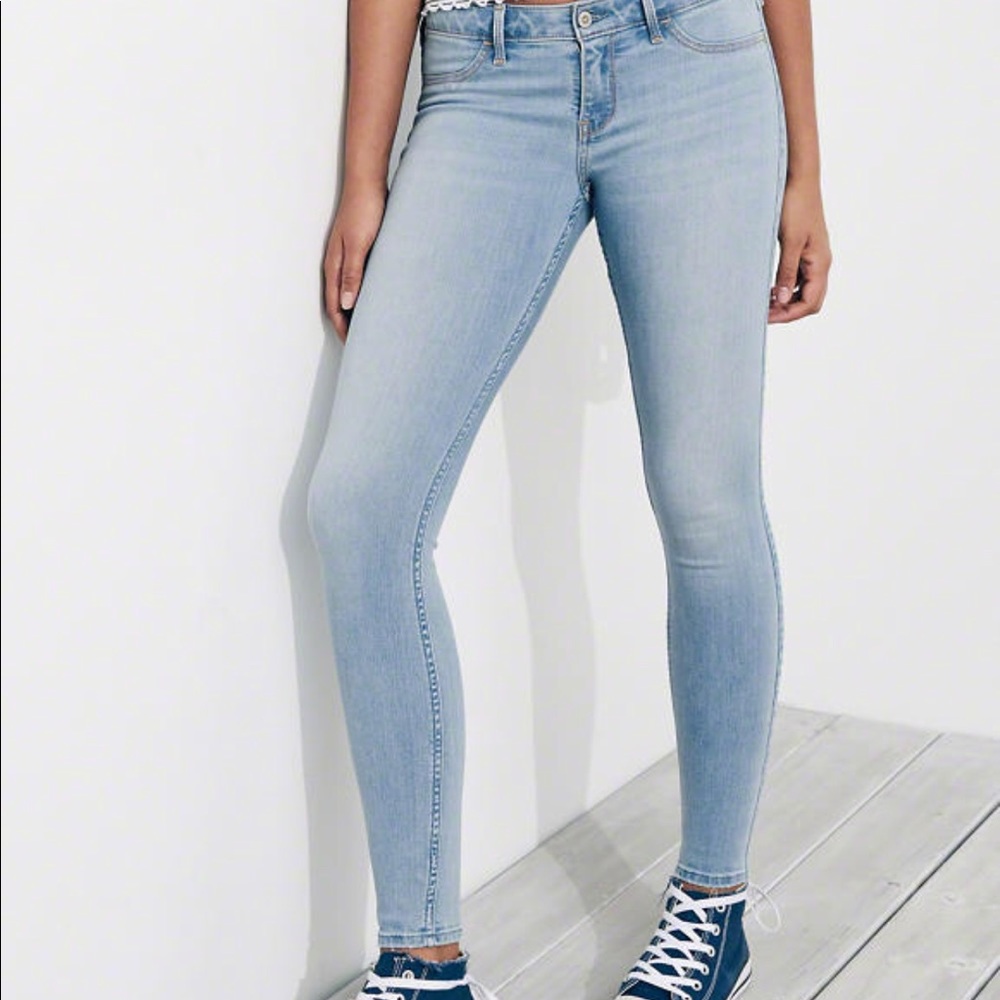 Hollister light wash jeans
